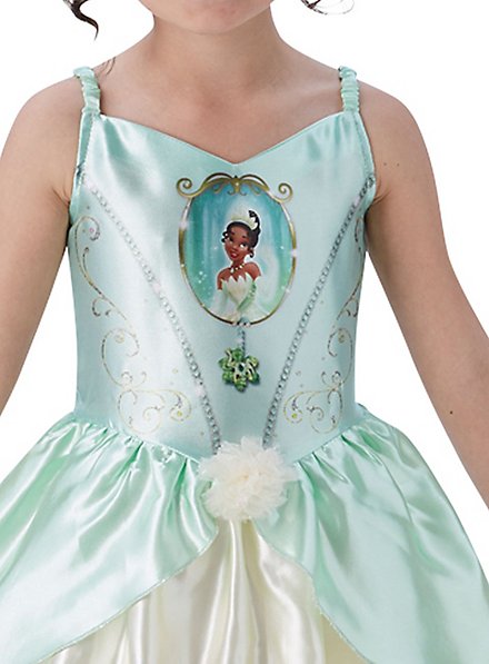 Costume de princesse Tiana pour filles, robe tutu Tiana pour enfant